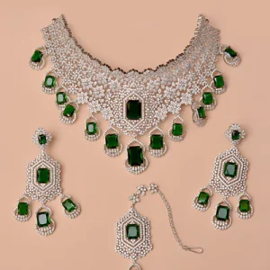 Bride of Tomorrow Green Bridal Set